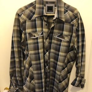 7 Diamonds Men’s Collared Shirt